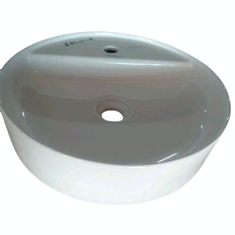 White Round Ceramic Table Top Wash Basin At Rs 2800 Upper Bazar