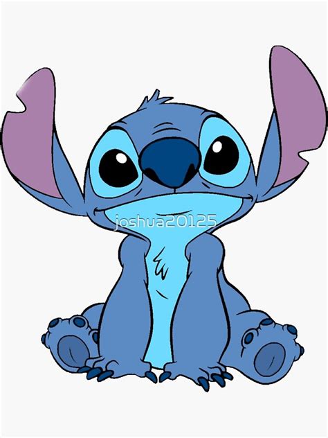 Stitch Sticker For Sale By Joshua20125 Redbubble