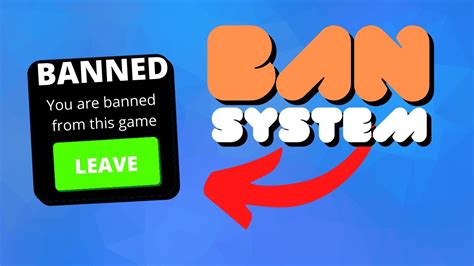 How To Make A Ban System Roblox Studio Youtube