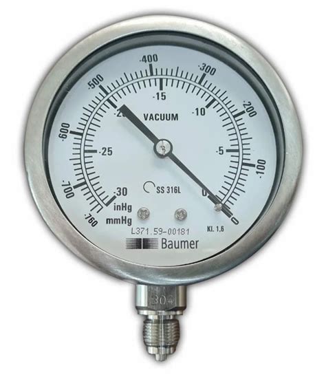 Baumer Pressure Gauge Latest Price Dealers Retailers In India