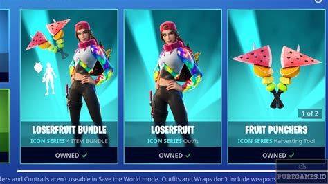 Loserfruit Skin Marks The First Female in Fortnite Icon Set