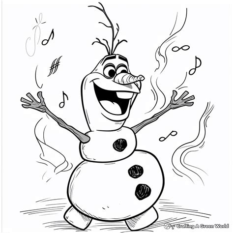 Olaf Coloring Pages Free And Printable