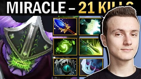 Faceless Void Gameplay Miracle With Refresher And 21 Kills Dota 2