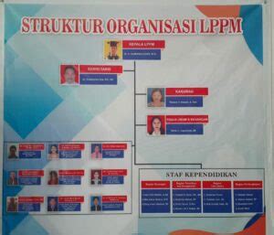 Struktur Organisasi LP2M UNDANA