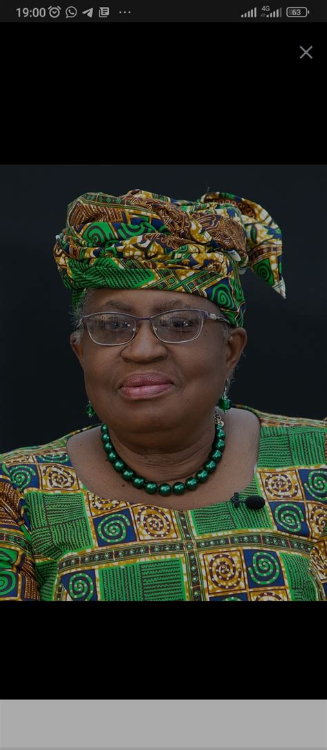 Ngozi Okonjo Iweala The First Female Minister Of Finance In Nigeria