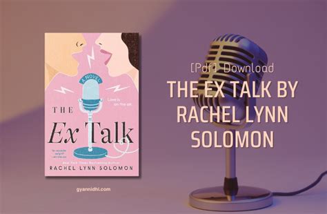 The Ex Talk By Rachel Lynn Solomon Book Pdf Inkbyte Library