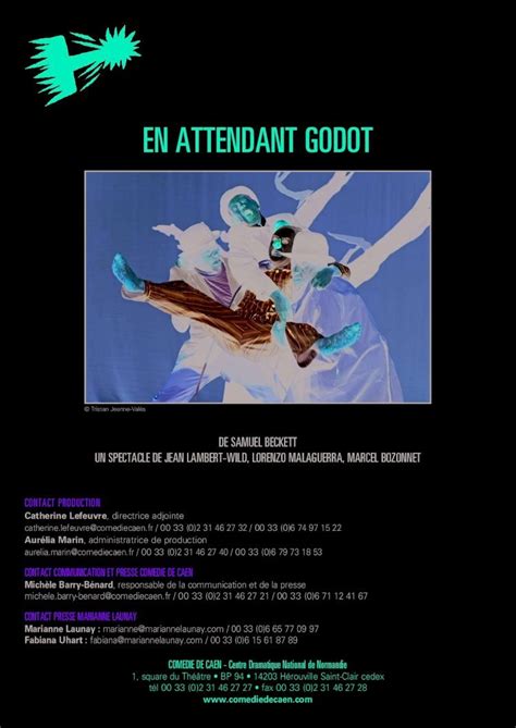 PDF EN ATTENDANT GODOT Théâtre de l aquarium En attendant Godot