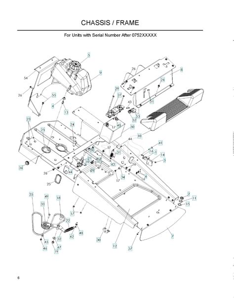 Husqvarna Z4220 Chassis Frame 2 GHS