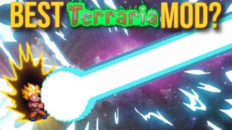 Beating Terraria As Goku Dragon Ball Terraria Mod Youtube