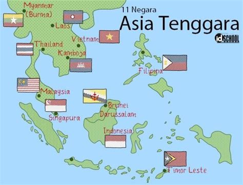 11 Negara Asia Tenggara Idschool Net