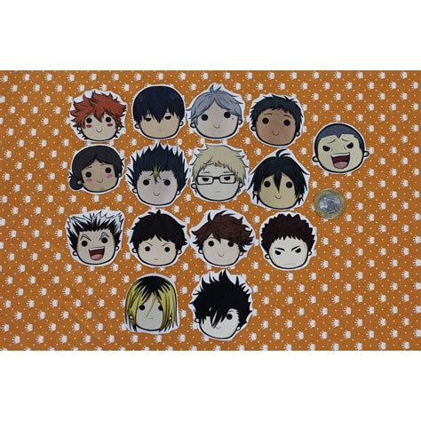 Haikyuu Adesivos Shopee Brasil