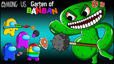 Vs Garten Of Banban Zombie Boss Among Us Animation Youtube