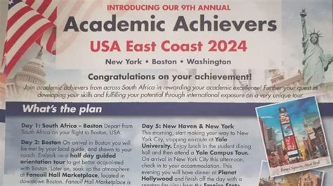 Academic Achievers Usa Tour 2024 Gogetfunding