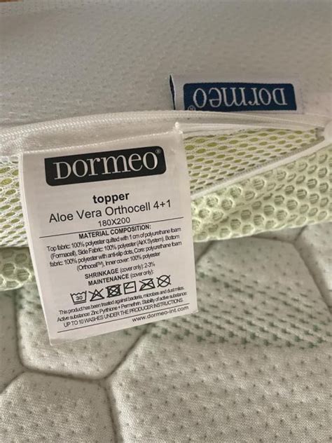 Dormeo Nadmadrac Aloe Vera Orthocell X