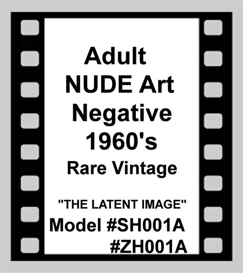 2 Nude Photo Negatives 35mm 1960 S Latent Image B W Model SH001A ZSH001A Etsy