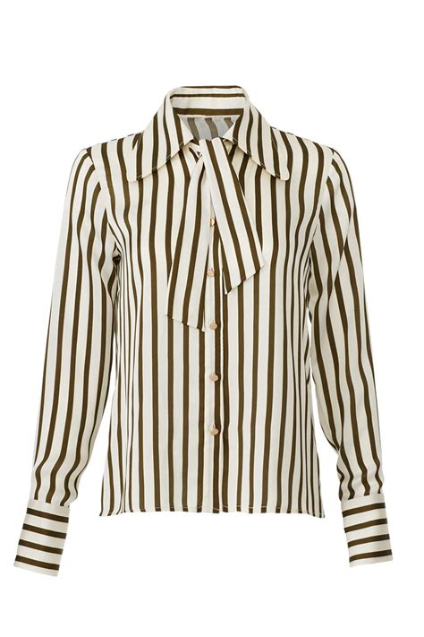 Vertical Striped Shirt By Line Dot For 31 Rent The Runway