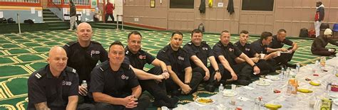 Firefighters Visit Their Local Mosque For Ramadan Hampshire And Isle Of