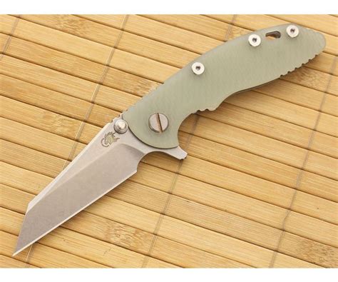 Hinderer XM 18 3 Inch Wharncliffe Flipper Gen IV Translucent G10 Knife