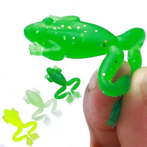 Pc Cm Rubber Frog Spinner Sinking Bass Bait Soft Fishing Lures For