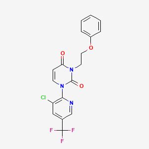 Chloro Trifluoromethyl Pyridinyl Phenoxyethyl H