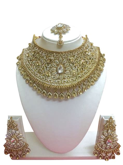 Indian Bollywood Style Fashion Gold Plated Bridal Jewelry Etsy