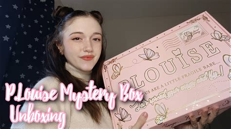 P Louise Mystery Box Unboxing Youtube