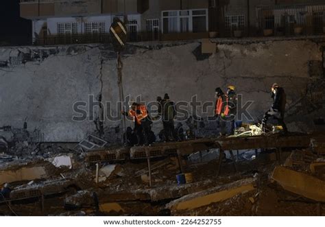 Turkey Syria Earthquake 2023 Devastating Magnitude Stock Photo 2264252755 | Shutterstock