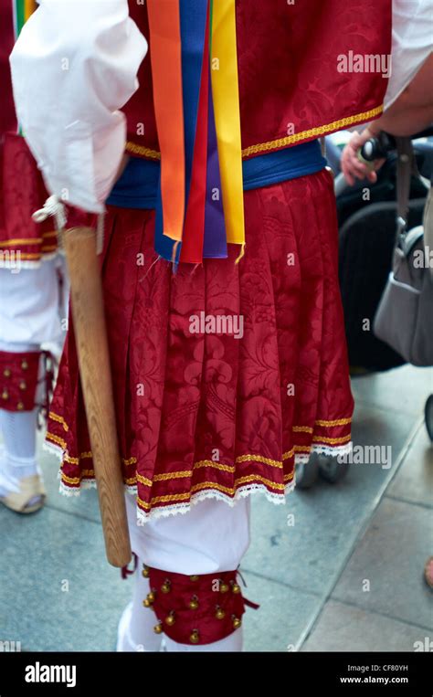 Traditional Catalonian Dancers Ancient Traditions Stock Photo Alamy