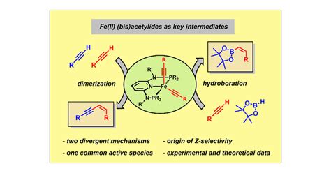 Ironii Bisacetylide Complexes As Key Intermediates In The Catalytic