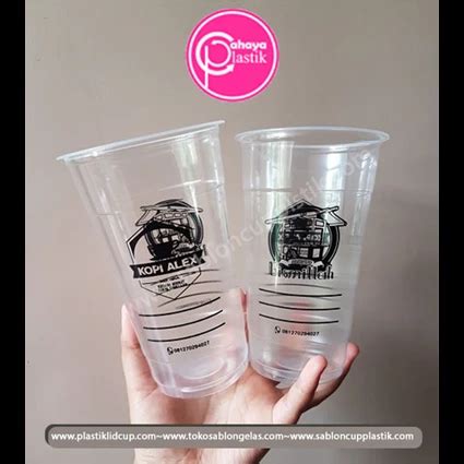 Jual Gelas Plastik 22 Oz Bergambar Jual Sablon 2 Sisi Cup Gelas Plastik