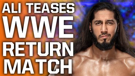 Mustafa Ali Teases WWE Return Match | Roman Reigns Injury Update - YouTube