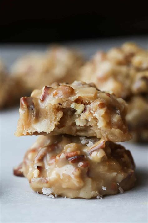 No Bake Coconut Praline Cookies Easy And Quick Coconut Cookie Recipe