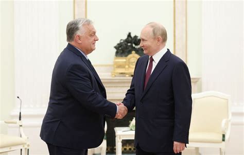 Ungarns Ministerpr Sident Orban Zu Gespr Chen Mit Putin In Moskau