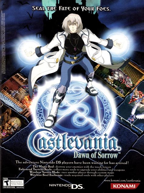 Castlevania: Dawn of Sorrow - Etsy