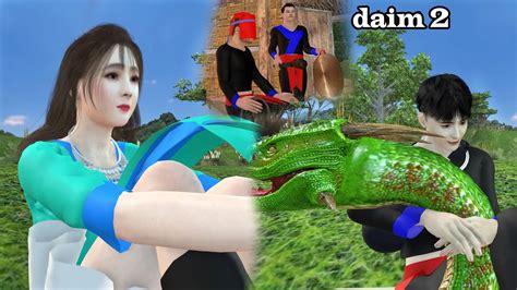 Nkauj Zaj Thiab Tub Pheej Hmong Animation D Daim Part Youtube