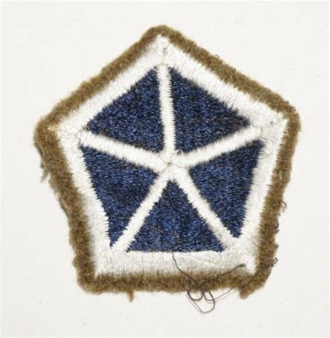 5th Corps Patch Wool Felt WWII US Army P0923 EBay