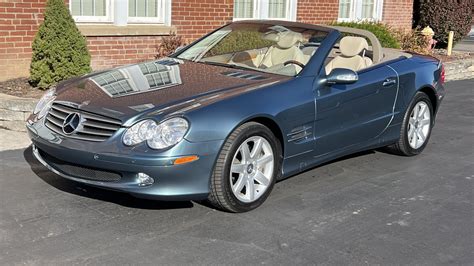 2003 Mercedes Benz Sl500 Convertible For Sale At Auction Mecum Auctions