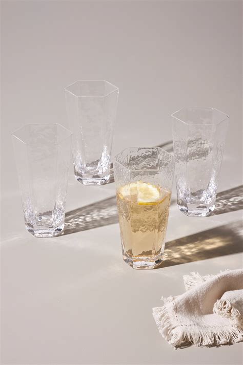 AMORY höga glas 4 pack Transparent Kök dukning Jotex