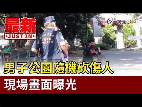 公園驚傳隨機砍人！ 男持刀攻擊2女遊客【最新快訊】 台視影音