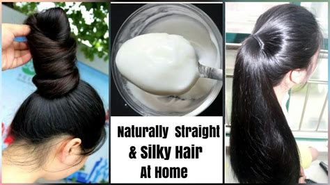 Magical Home Remedy To Get Naturally Straight And Silky Hair Permanent