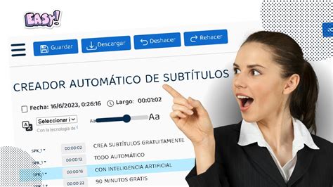 Generador subtítulos automático gratis online YouTube