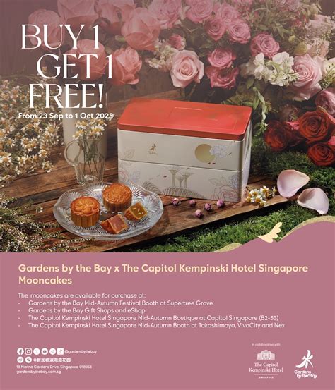 Lobang Double The Mooncake Bliss Buy Get Free From Both Gardens