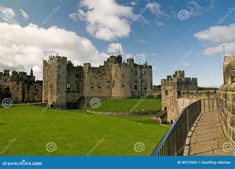 Castle from the Battlements Stock Image - Image of ruin, england: 8973363