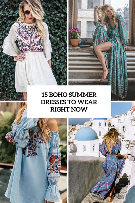 15 Boho Summer Dresses To Wear Right Now - Styleoholic