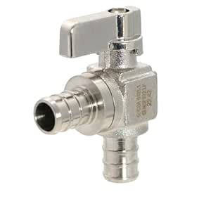 Piece Xfitting Pex Mini Shut Off Angle Ball Valve Full Port