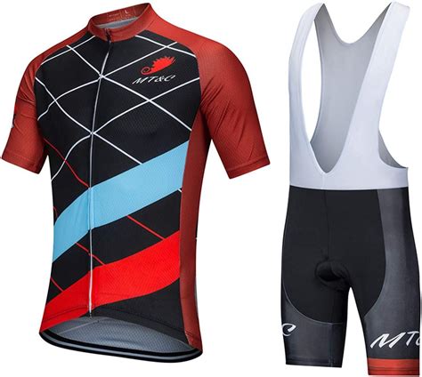 Traje De Ciclismo Para Hombre De Manga Corta De Ciclismo Jersey