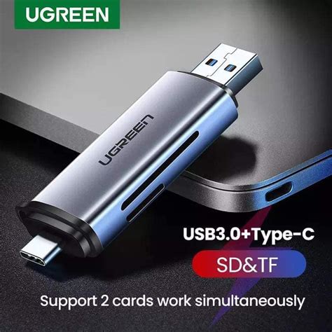 Ugreen Card Reader In Usb C Usb A Sd Tf Memory Card Reader Otg