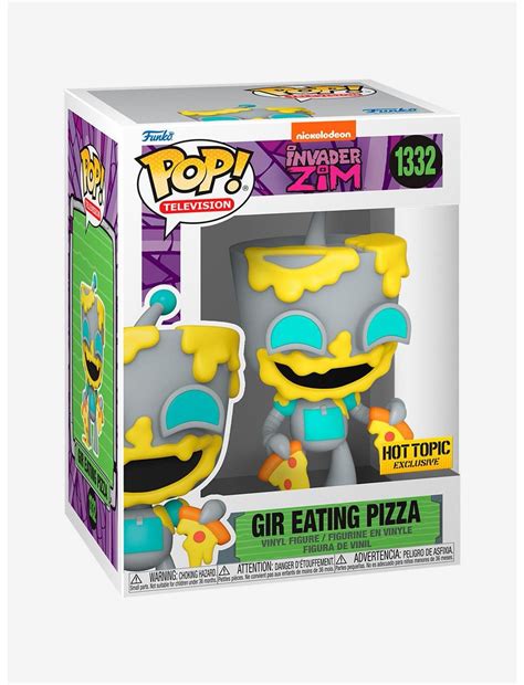 Funko POP Tracker News On Twitter Live Hot Topic Exclusive Invader Zim Fir Eating Pizza