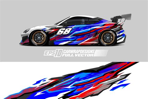 Car Wrap Decal Graphic Design Vector Graphic By Blackwrapz · Creative