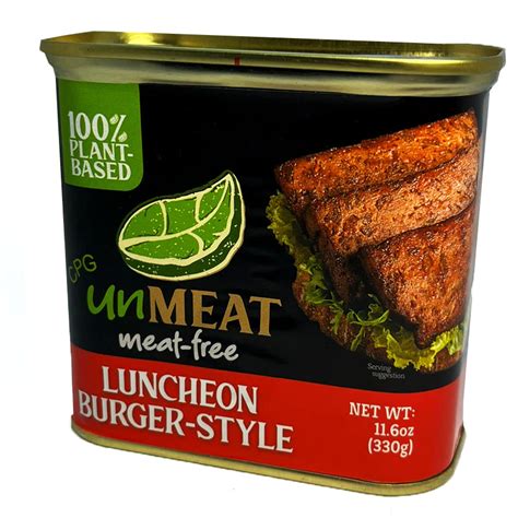 Vegan Luncheon Meat Plant Based Luncheon Meat UNMEAT Luncheon